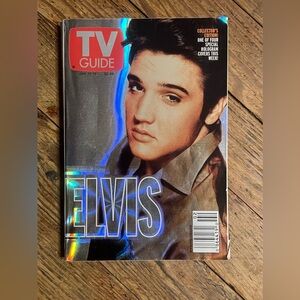 Elvis TV Guide January 13-19th Hologram Cover